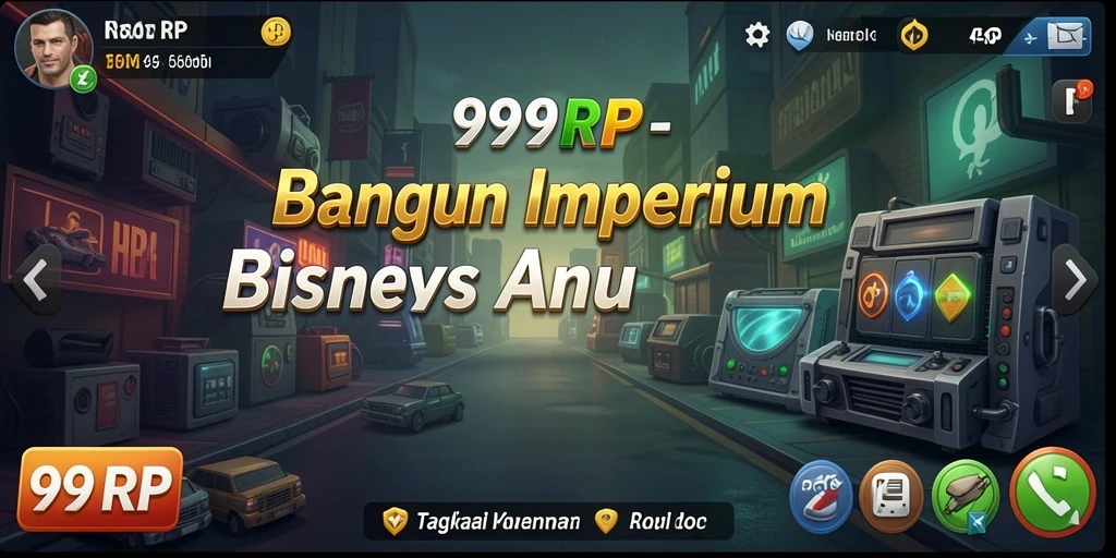 Tampilan gameplay Tycoon yang menawan dengan strategi bisnis.