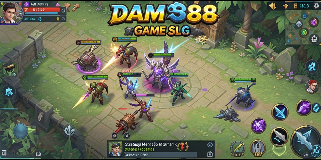 Tampilan gameplay <strong>DAM88</strong> yang menegangkan dan strategis.