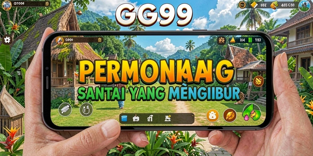 Screenshot gameplay GG99 menampilkan aksi menarik dan karakter berwarna-warni.