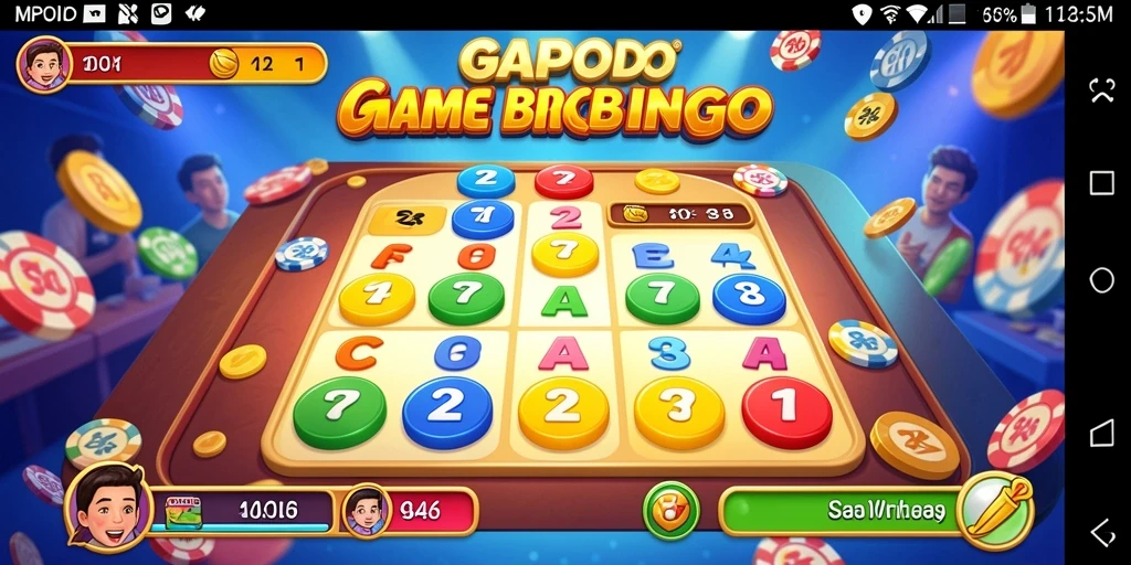 Tampilan gameplay MPOID yang seru dan interaktif dalam permainan Bingo.