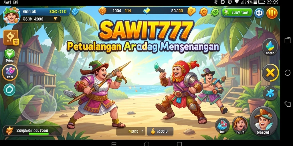 Tampilan gameplay SAWIT777 yang seru dan penuh aksi.